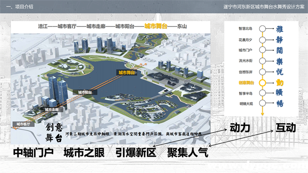 四川遂宁东湖城市舞台水舞秀项目背景