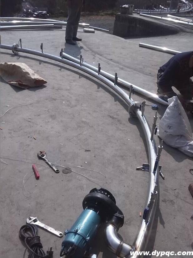 喷泉设备采购组装图