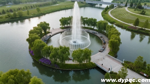 生态湿地水景