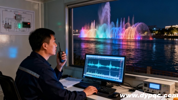 河道音乐喷泉程序调试