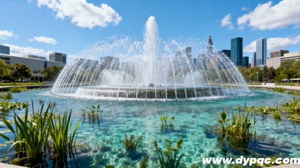生态水景与城市环境和谐共生