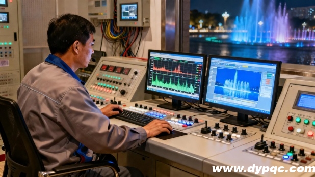 音乐喷泉频谱分析与水型编程