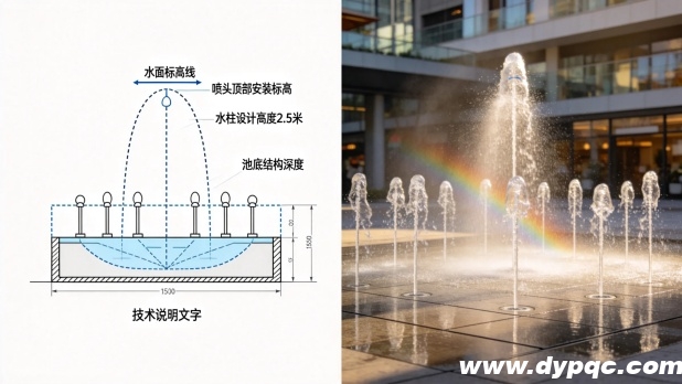 水景喷泉规划设计全流程 - 从方案图纸到施工落地