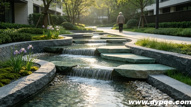 社区水景不止于看 - 生态、智慧、声景与适老的四维设计实践